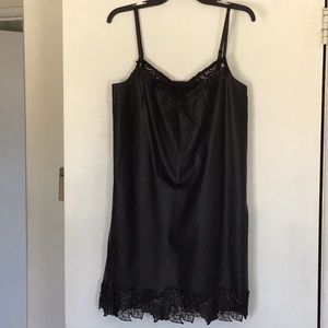 Guess black faux leather bustier short dress with lace details size Small